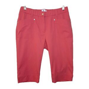 Daily Sports Shorts Coral Women Size 8 Golf Pink Bermuda Born In Sweden